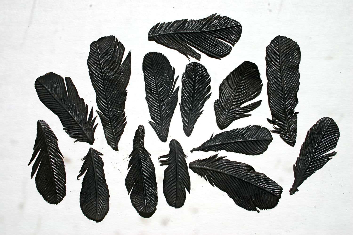 Edible Chocolate Feathers BespokeBride Wedding Blog