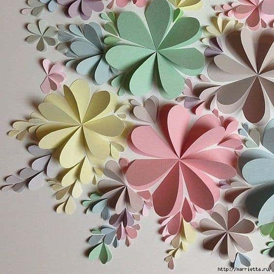 50 Best Paper Flower Tutorials