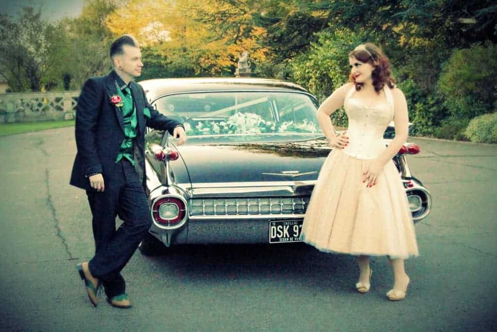 An 1950's Rockabilly wedding with a Psychobilly twist - Bespoke-Bride:  Wedding Blog