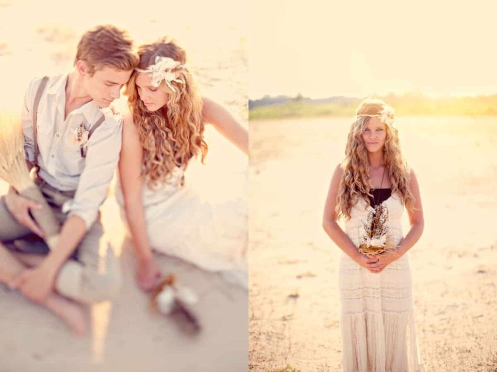 Wednesday Wedding Inspiration: Farm Themed Bridal Shoot With Three Nails Photography