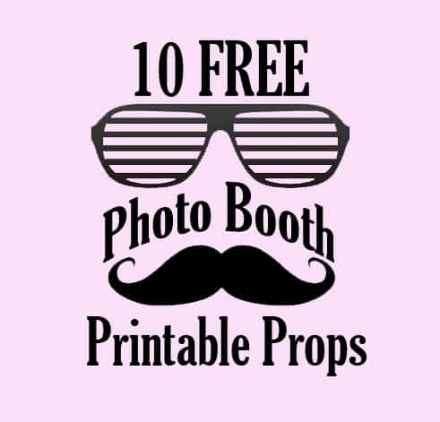 10 Free Photo Booth Prop Printables Bespoke Bride Wedding Blog