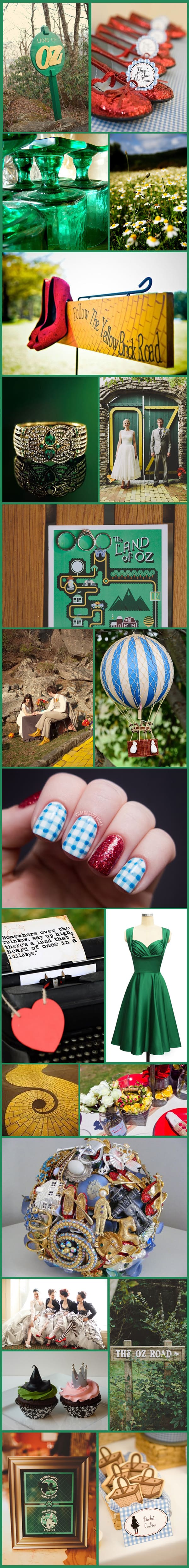 Wizard Of Oz Inspiration Board