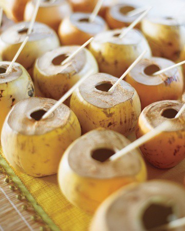 coconut water in shell