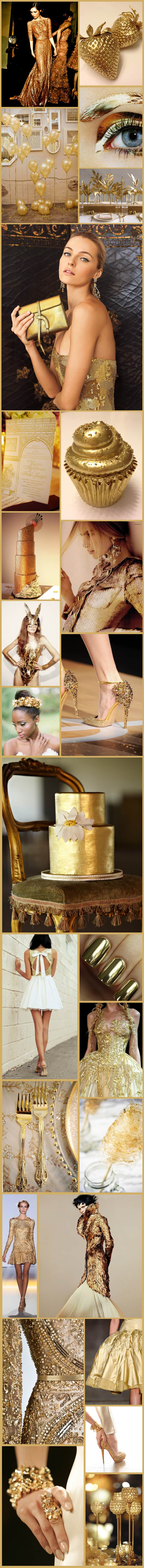Heart Of Gold Inspiration Board