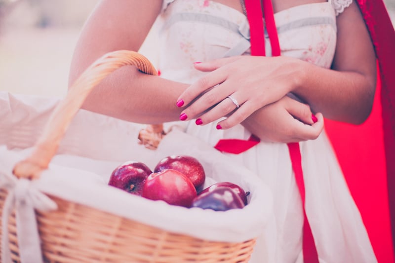 Little Red Riding Hood Engagement