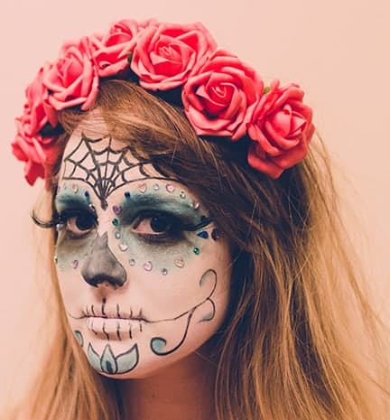 Beauty DIY: How To Do Day Of The Dead / Dia De Los Muertos Makeup