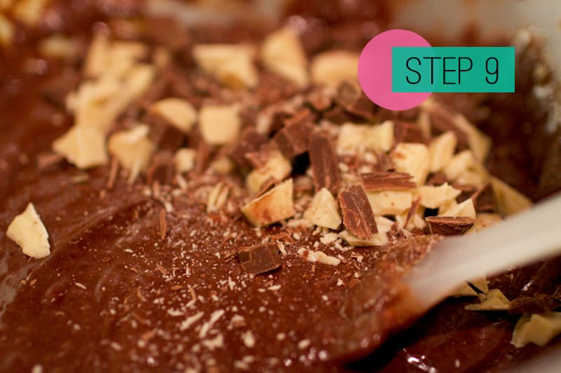 Peppermint Chocolate Brownies-9