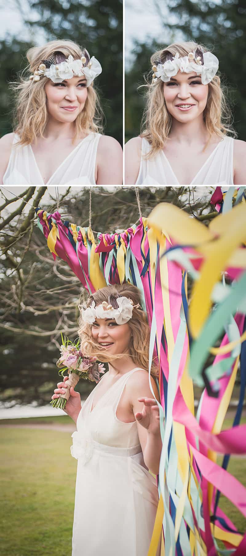 Rustic and bohemian styled shoot