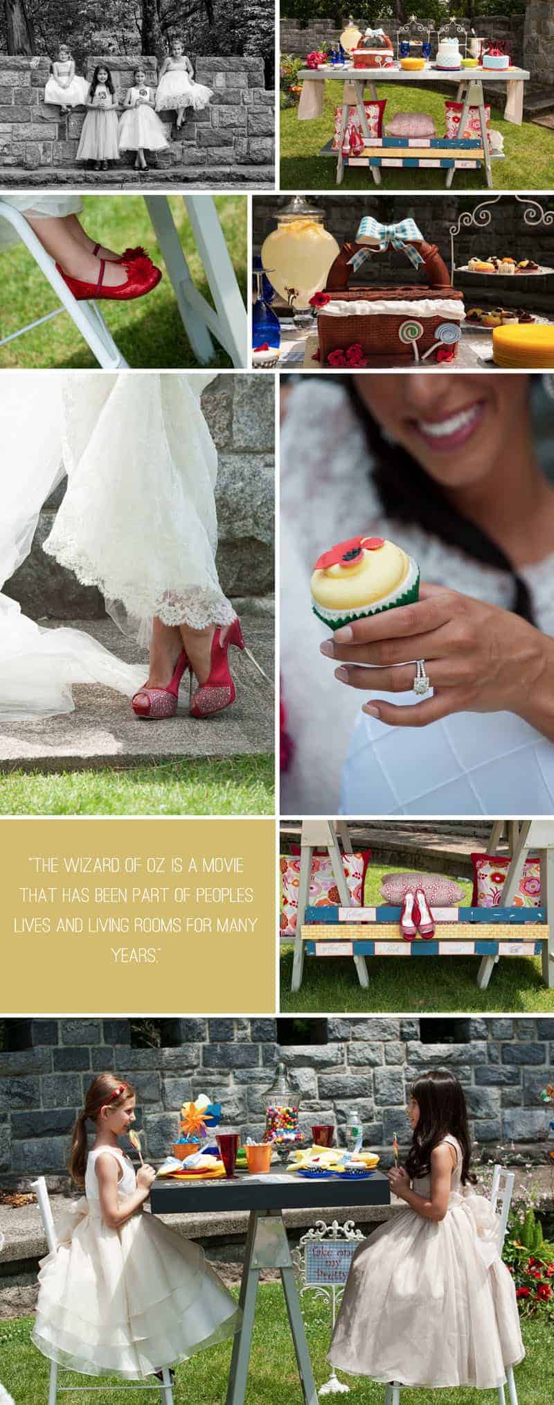 Wizard of Oz Styled Shoot Cupcakes