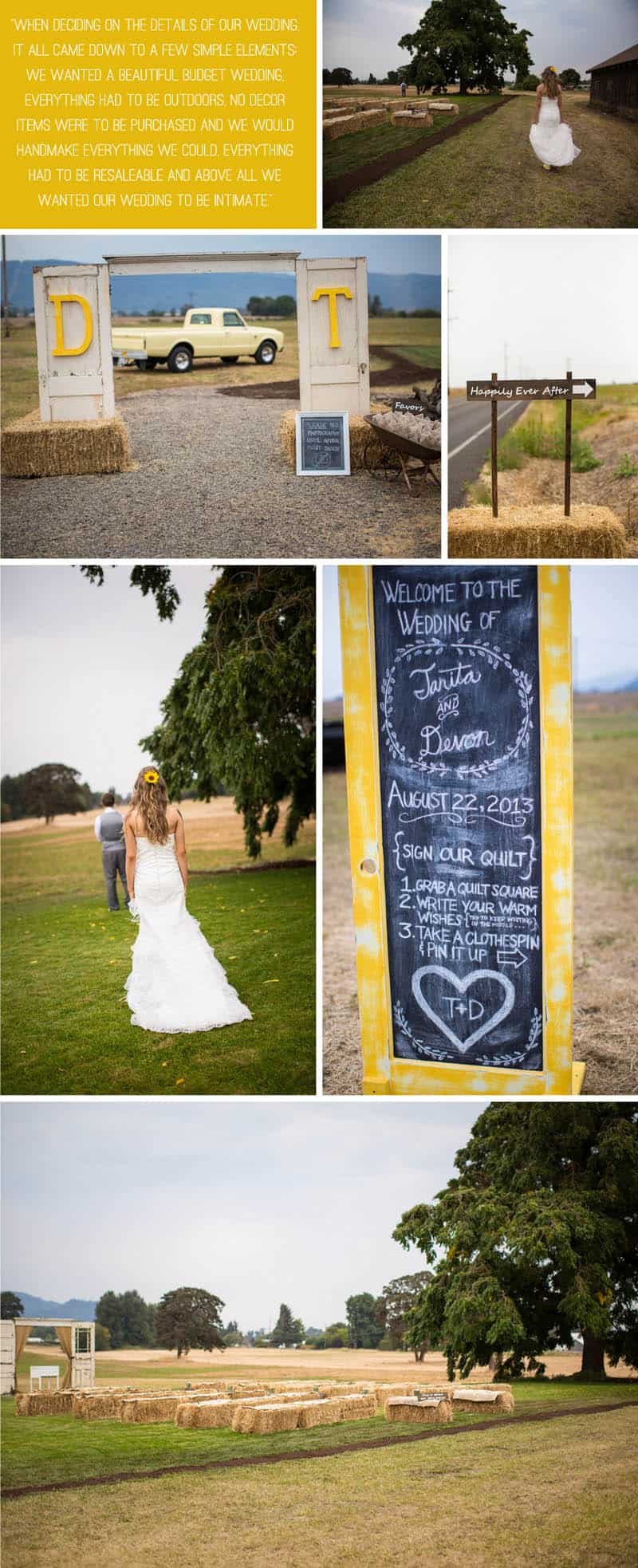 A Rustic Country Wedding for Just £1500 1