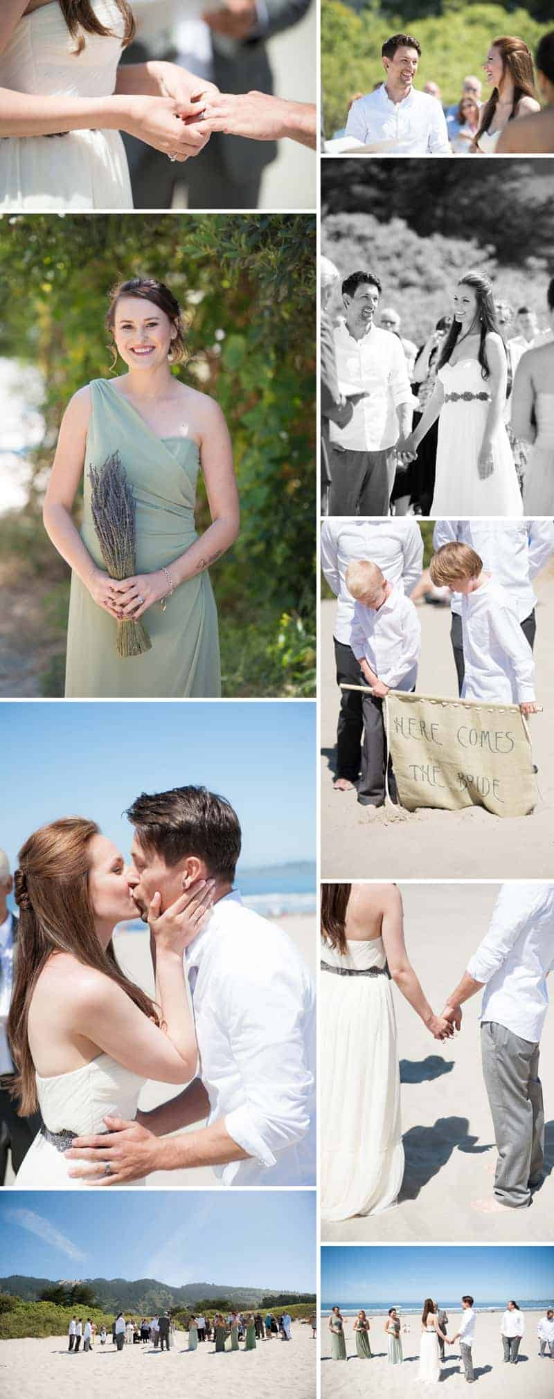An Intimate Rustic Beach Wedding 2