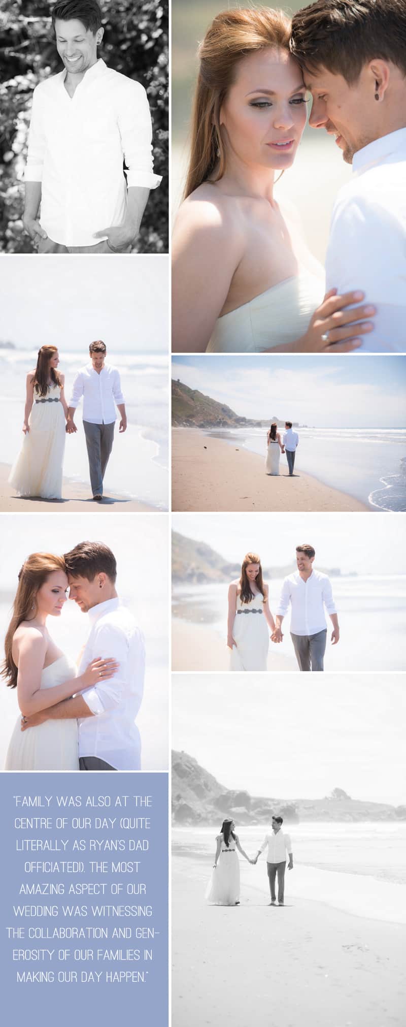 An Intimate Rustic Beach Wedding 4