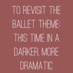 A Dark & Dramatic Black Swan Styled Shoot - Quote