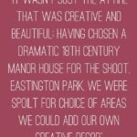 A Dark & Dramatic Black Swan Styled Shoot - Quote