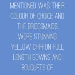 A Yellow, Bird & Asian Inspired Wedding - Emma & Rex - Quote