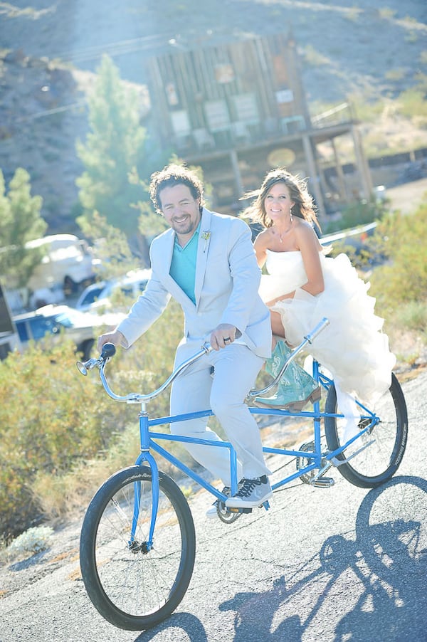 An Edgy Vegas Wedding with a Western Feel - Alisha & Eric