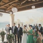 A Locally Sourced Wedding with a Surprise Pregnancy, the Saronic Gulf of Greece - Anna & Philipp - Anna Filipp Anna Roussos Ceremony Low