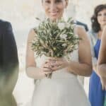 A Locally Sourced Wedding with a Surprise Pregnancy, the Saronic Gulf of Greece - Anna & Philipp - Anna Filipp Anna Roussos Ceremony Low