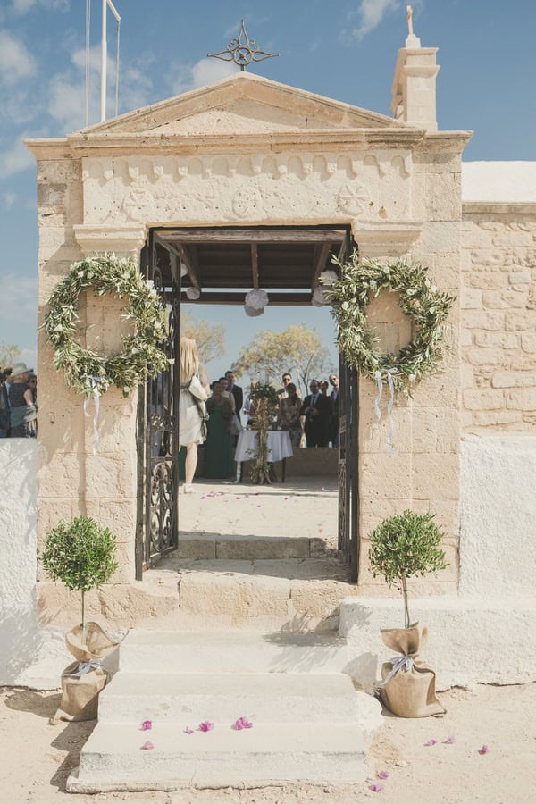 A Locally Sourced Wedding with a Surprise Pregnancy, the Saronic Gulf of Greece - Anna & Philipp - Anna Filipp Anna Roussos Ceremony Low