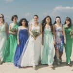 A Locally Sourced Wedding with a Surprise Pregnancy, the Saronic Gulf of Greece - Anna & Philipp - Anna Filipp Anna Roussos Ceremony Low