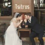 A Locally Sourced Wedding with a Surprise Pregnancy, the Saronic Gulf of Greece - Anna & Philipp - Anna Filipp Anna Roussos Photosession Low