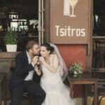 A Locally Sourced Wedding with a Surprise Pregnancy, the Saronic Gulf of Greece - Anna & Philipp - Anna Filipp Anna Roussos Photosession Low