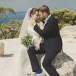 A Locally Sourced Wedding with a Surprise Pregnancy, the Saronic Gulf of Greece - Anna & Philipp - Anna Filipp Anna Roussos Photosession Low