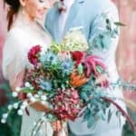 10 Ways To Weave Watercolour Into Your Wedding... - Bouquet