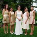 Love in Bloom: Chelsea & Chris's Rustic Garden Wedding - Chelsea Chris Bfreed Weddings Chelsea Chris Low