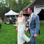 Love in Bloom: Chelsea & Chris's Rustic Garden Wedding - Chelsea Chris Bfreed Weddings Chelsea Chris Low