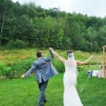 Love in Bloom: Chelsea & Chris's Rustic Garden Wedding - Chelsea Chris Bfreed Weddings Chelsea Chris Low