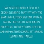 Love in Bloom: Chelsea & Chris's Rustic Garden Wedding - Q