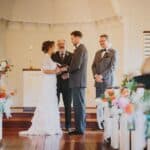 A Family Fun, DIY Backyard Wedding: Anna & Chris - Saunders Dover Tesar Photography Nc Ca Fc A Low