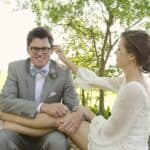 A Shabby Chic Champagne Brunch Wedding: Jeannine & Gib - Thibaut Shellenberger Lizard Nickel Photography Gibjeannine Low