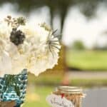 A Shabby Chic Champagne Brunch Wedding: Jeannine & Gib - Thibaut Shellenberger Lizard Nickel Photography Gibjeannine Low