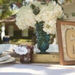 A Shabby Chic Champagne Brunch Wedding: Jeannine & Gib - Thibaut Shellenberger Lizard Nickel Photography Gibjeannine Low