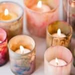 10 Ways To Weave Watercolour Into Your Wedding... - Colored Wedding Candles