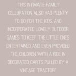 A Family Fun, DIY Backyard Wedding: Anna & Chris - Q