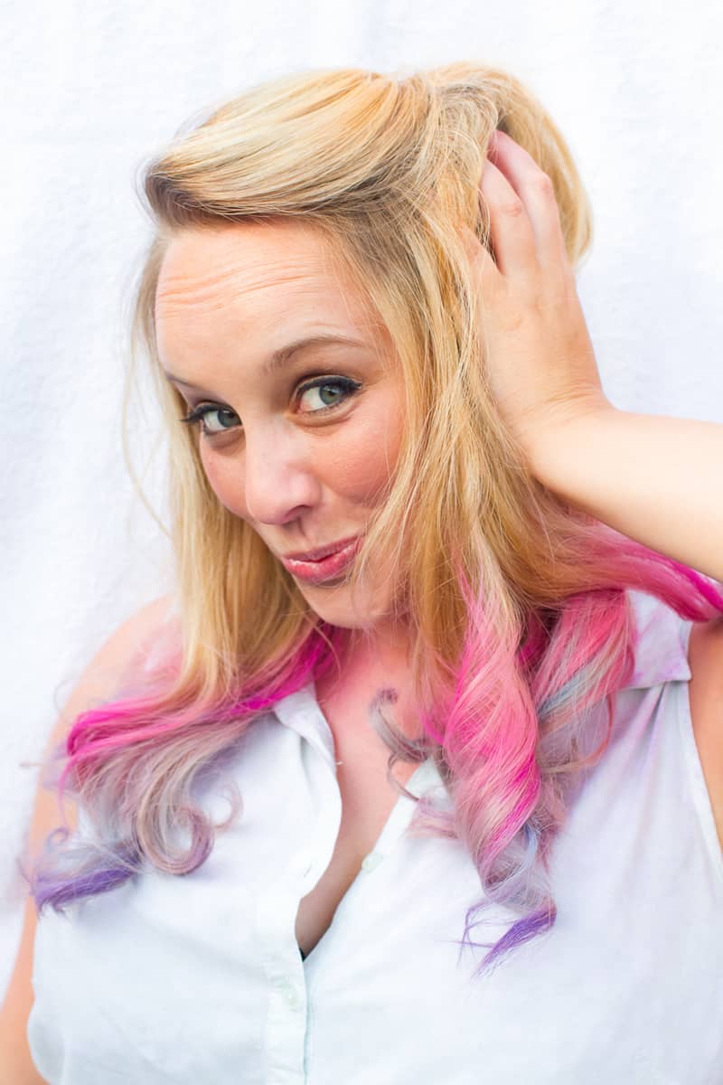 DIY: How To Use Hair Chalk to Create Ombre Hair | Bespoke-Bride: Wedding  Blog