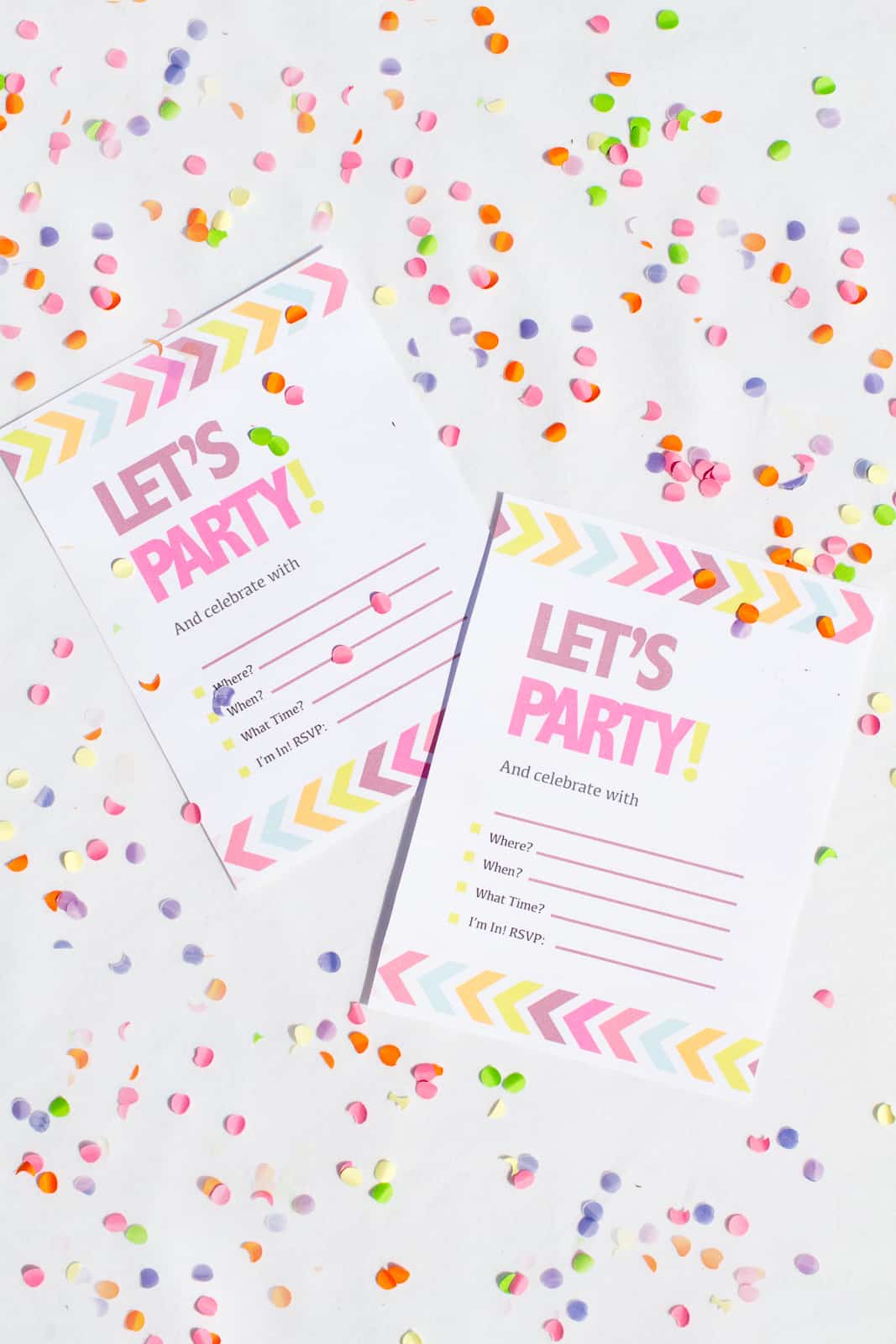 Hen Party Bachelorette Party Neon Invitations