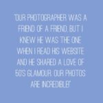 A 50's Inspired American Glamour Wedding to Rival Vegas: Charlie & Brent - Q