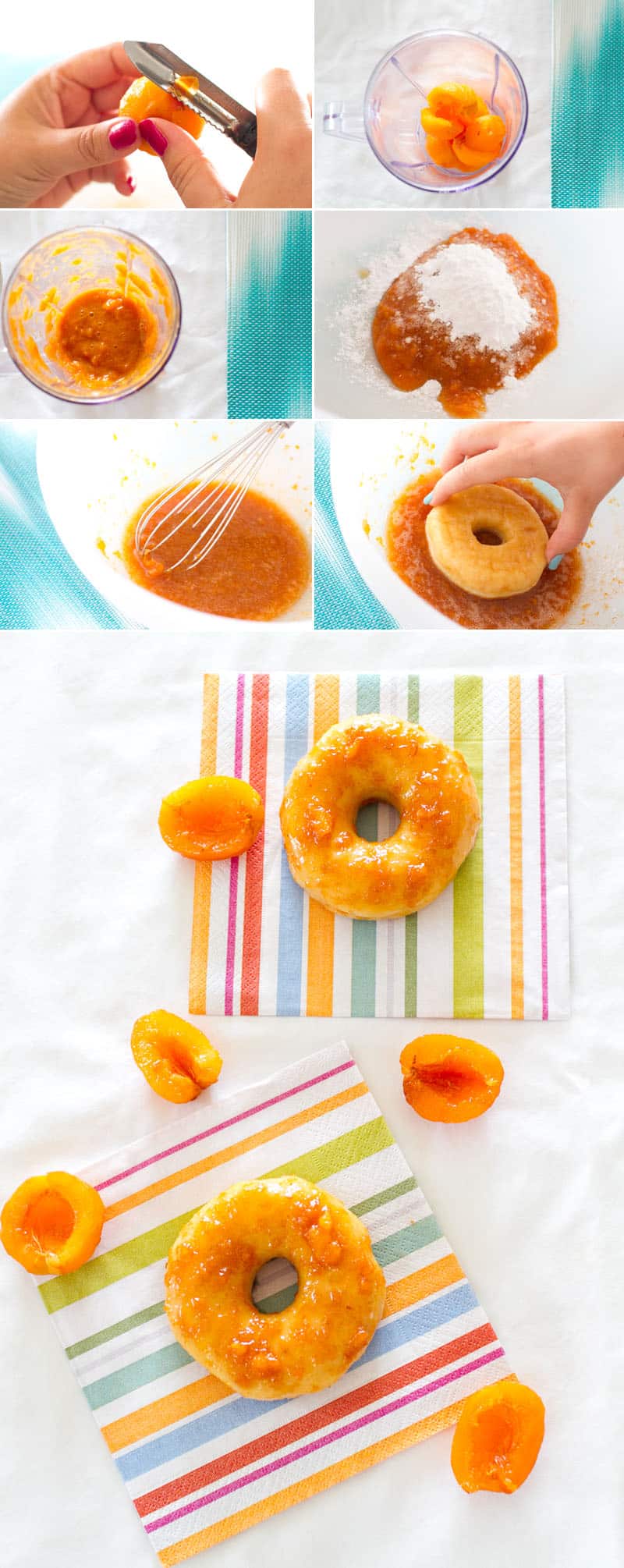 Apricot Donut Glaze Instructions
