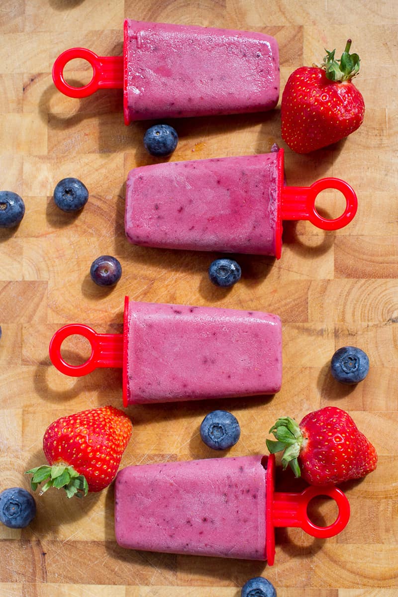 How To make smoothie popsicles DIY forest fruits DIY blog Main