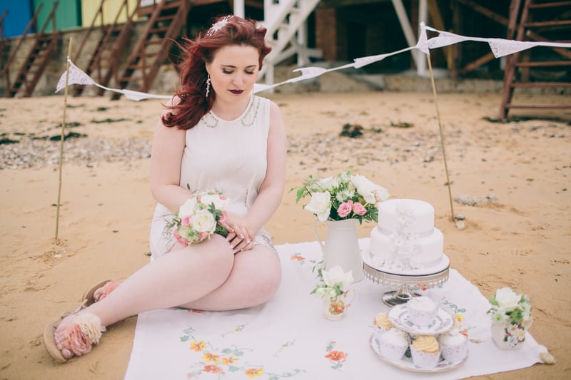 Downtown Abbey Styled Shoot at the Seaside