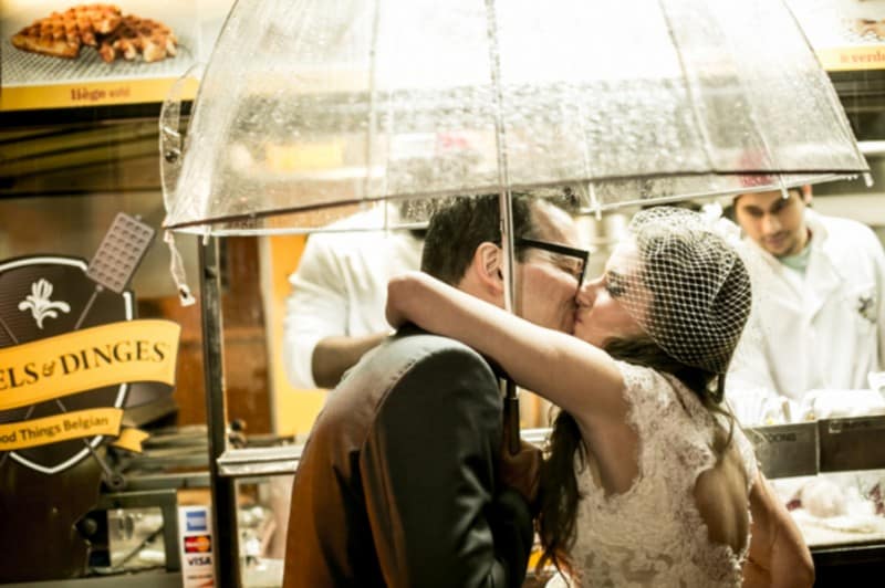 A Quirky NYC Bookstore Wedding
