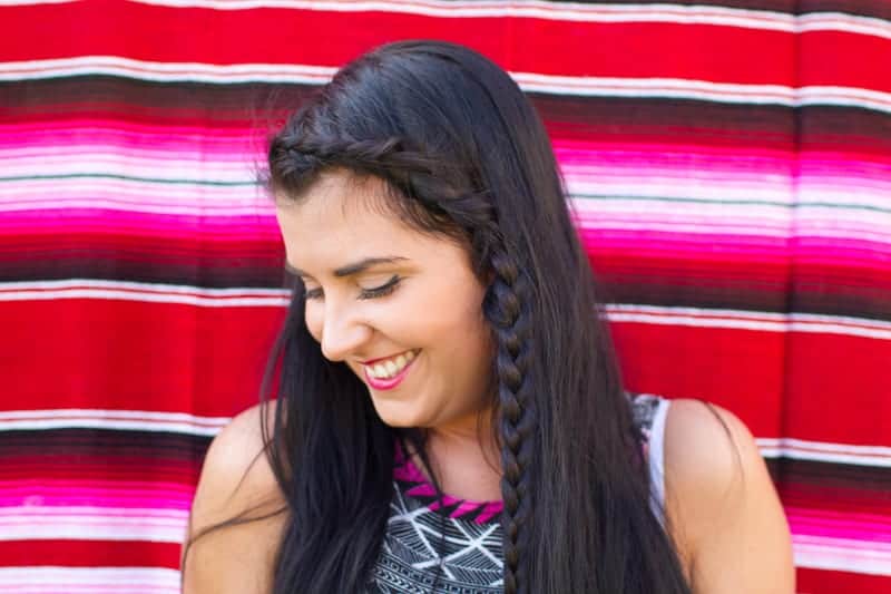 DIY Side Braid Hair Tutorial Plait Easy & Quick 2