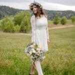 2 Knockout Floral Looks on a Budget! - Floral Flower Crown Inspiration Budget Bride Styled Shoot