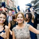 A New Orleans Second Line Wedding Parade: Samantha & Daniel - New Orleans Wedding Second Line Wedding Parade Brooch Bouquet Diy Wedding Invitations Masquerade