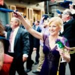 A New Orleans Second Line Wedding Parade: Samantha & Daniel - New Orleans Wedding Second Line Wedding Parade Brooch Bouquet Diy Wedding Invitations Masquerade