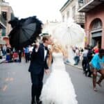 A New Orleans Second Line Wedding Parade: Samantha & Daniel - New Orleans Wedding Second Line Wedding Parade Brooch Bouquet Diy Wedding Invitations Masquerade